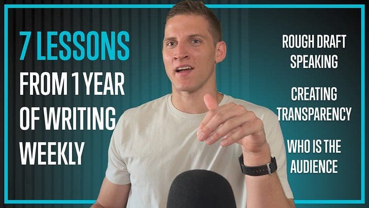 Cover image for #51: 7 Lessons From 1 Year Of Writing
